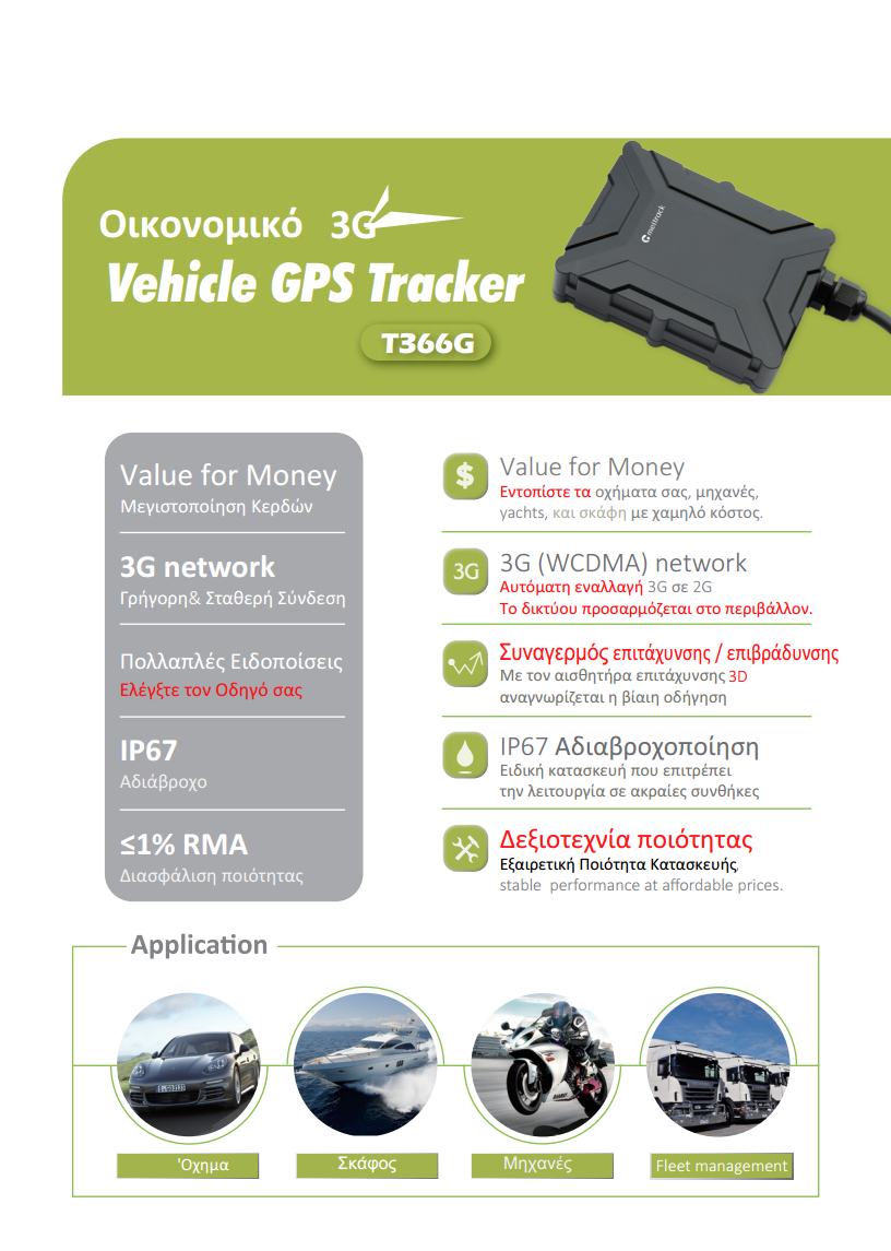 t366g ιδιαιτερότητες